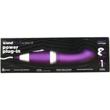 Wand Plus G Spot 8 Silicone Electric Vibe in Purple