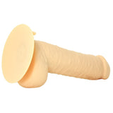 The Emperor 5.75" Vibrating Silicone Dildo in Ivory