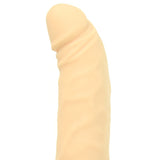 The Emperor 6.75" Vibrating Silicone Dildo in Ivory