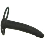 Silicone Double Rider in Black