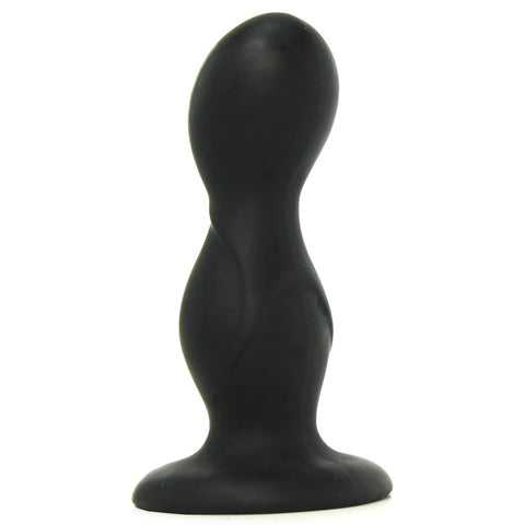 Silicone Back End Play Plug in Black