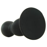 Silicone Back End Play Plug in Black