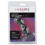 Silicone Back End Play Plug in Black