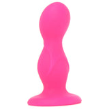 Silicone Back End Play Plug in Pink