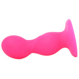 Silicone Back End Play Plug in Pink