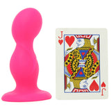 Silicone Back End Play Plug in Pink