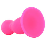 Silicone Back End Play Plug in Pink