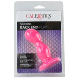 Silicone Back End Play Plug in Pink