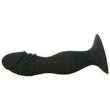 Silicone Anal Stud in Black