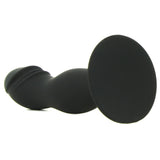 Silicone Anal Stud in Black