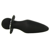 Vibrating Silicone Booty Rider Vibe in Black