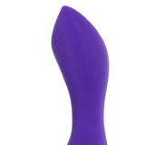 Vibrating Silicone Booty Probe in Purple