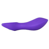 Vibrating Silicone Booty Probe in Purple