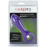 Vibrating Silicone Booty Probe in Purple