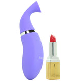 Rechargeable Clitoral Pump Vibe in Purple