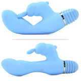 Silicone Bendies Bunny Vibe in Blue