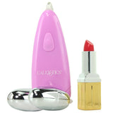 Pocket Exotics Waterproof Double Bullet Vibe in Pink