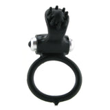 Body & Soul Infatuation Silicone Vibrating Ring in Black