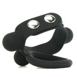 Medium Weighted C-Ring Ball Stretcher in Black
