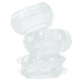 Reversible Cock Ring Set in Clear