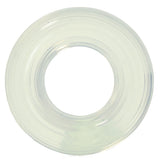 Extra Large Premium Silicone Cock Ring in Clear