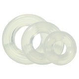 Premium Silicone Ring Set in Clear