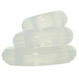 Premium Silicone Ring Set in Clear