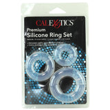 Premium Silicone Ring Set in Clear