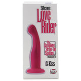 Love Rider G-Kiss Silicone Dildo in Pink