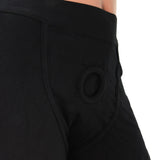 Packer Gear Black Boxer Brief Harness in M/L