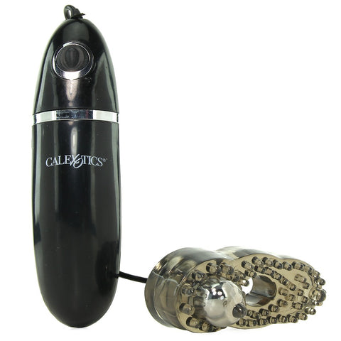 Impulse Micro Arouser Vibrating Cock Ring in Black