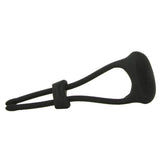 Silicone Ultimate Lasso Cock Tie in Black