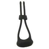 Silicone Ultimate Lasso Cock Tie in Black