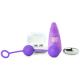 Her Kegel Kit in Purple/Clear