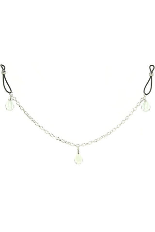 nipple play Non-Piercing Nipple Chain in Crystal