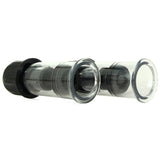 nipple play Vacuum Twist Suckers in Black