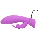 Luxe Touch Sensitive Silicone Rabbit Vibe in Purple