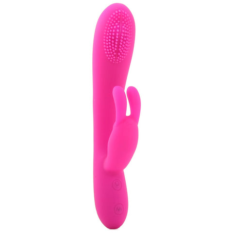 Embrace Massaging Rabbit with Pleasure Ball in Pink