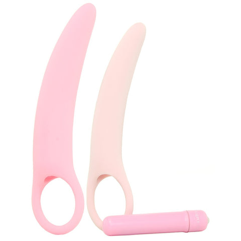 Inspire Vibrating Silicone Dilator Kit in Pink