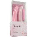 Inspire Vibrating Silicone Dilator Kit in Pink