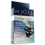 Dr. Joel Silicone Scrotum Support in Black/Silver