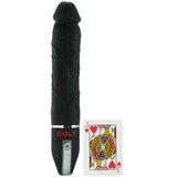 Colt Gear Deep Drill Silicone Vibe in Black