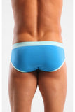 Azure Blue Sports Brief in S