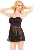 Stretch Lace Babydoll in S