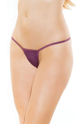 Perfectly Plum Thong in OS