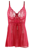 Blush Berry Babydoll and G-String in M