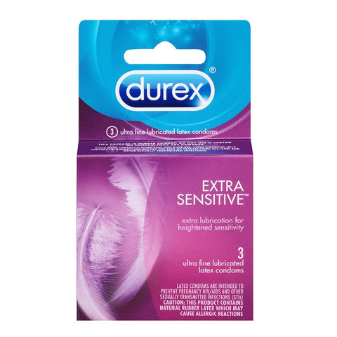 Durex Extra Sensitive Condoms in 3 Pack