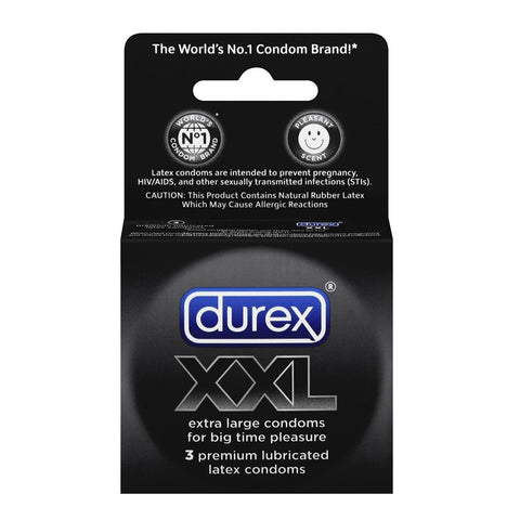 Durex XXL Condoms in 3 Pack