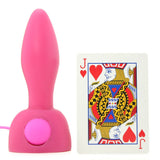 Platinum The Touch Vibrating Plug in Pink