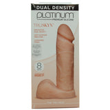 TRUSKYN The Tru Ride 8 Inch Dildo in Vanilla